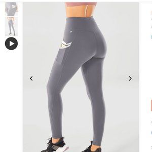 Trinity High-Waisted Pocket Legging Grey XS